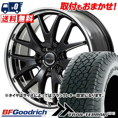 235/60R18 107H XL BFGoodrich TRAIL-TERRAIN T/A VERTEC ONE EXE7 サマータイヤホイール4本セット 【取付対象】