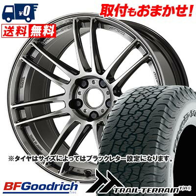 235/60R18 107H XL BFGoodrich TRAIL-TERRAIN T/A WORK EMOTION ZR7 サマータイヤホイール4本セット 【取付対象】
