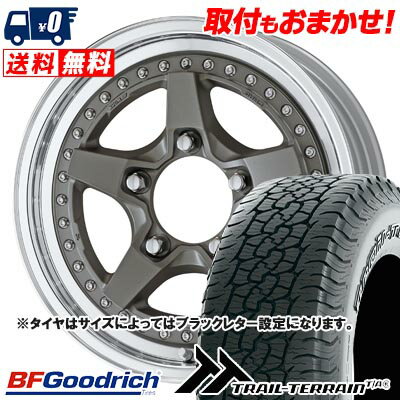 215/65R16 98T ORWL BFGoodrich TRAIL-TERRAIN T/A WORK CRAG GALVATRE2 サマータイヤホイール4本セット 【取付対象】
