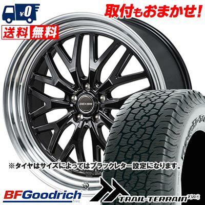 235/60R18 107H XL BFGoodrich TRAIL-TERRAIN T/A GEXSIS GM210 サマータイヤホイール4本セット 【取付対象】