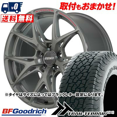 235/60R18 107H XL BFGoodrich TRAIL-TERRAIN T/A RAYS VERSUS CRAFT COLLECTION VV21S サマータイヤホイール4本セット 【取付対象】