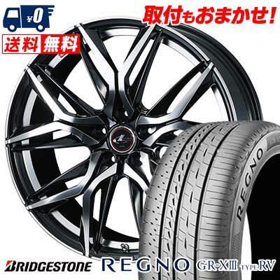 225/60R18 100H BRIDGESTONE REGNO GR-X3 TYPE RV LEONIS LM ޡۥ4ܥ...
