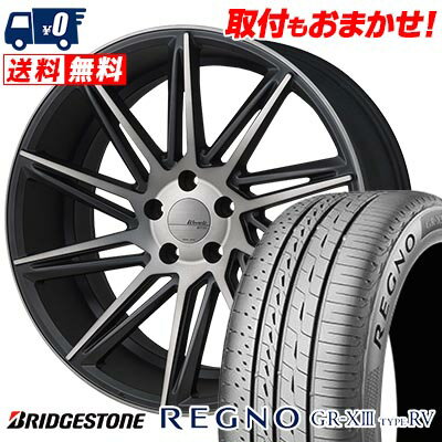 235/50R18 101V XL BRIDGESTONE REGNO GR-X3 TYPE RV MONZA Warwic REVOX サマータイヤホイール4本セット 【取付対象】