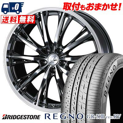235/50R18 101V XL BRIDGESTONE REGNO GR-X3 TYPE RV WEDS LEONIS RT ޡۥ4ܥå...