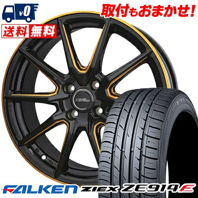 185/60R15 84H FALKEN ファルケン ZIEX ZE914F ジークス ZE914F CROSS SPEED PREMIUM RS10 クロススピード プレミアム RS10 サマータイヤホイール4本セット