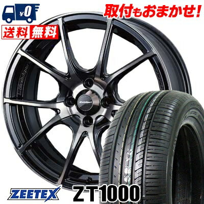 185/55R15 82V ZEETEX ZT1000 wedsSport SA-10R サマータイヤホイール4本セット 【取付対象】