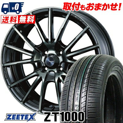 185/55R15 82V ZEETEX ZT1000 WedsSport SA-35R サマータイヤホイール4本セット 【取付対象】