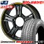 175/80R16 91Q BRIDGESTONE BLIZZAK DM-V3 5ZIGEN J-CROSS スタッドレスタイヤホイール4本セット ジムニー用【取付対象】