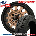 185/70R14 88Q TOYO TIRES OBSERVE GIZ2 K.Finesse D12 スタッドレスタイヤホイール4本セット 【取付対象】
