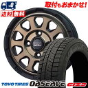 185/65R14 86Q TOYO TIRES OBSERVE GARIT GIZ2 MAD CROSS RANGER スタッドレスタイヤホイール4本セット 【取付対象】