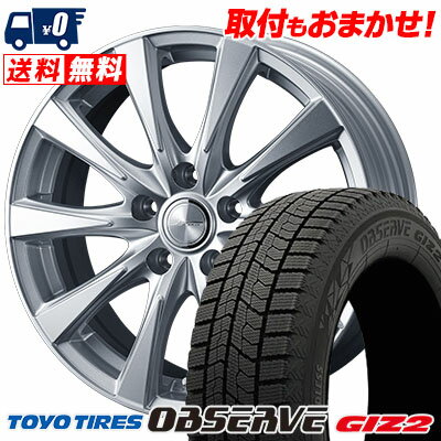 225/45R18 91Q TOYO TIRES OBSERVE GARIT GIZ2 JOKER SPIRITS スタッドレスタイヤホイール4本セット 【取付対象】