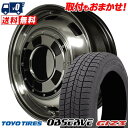 155/65R14 75Q TOYO TIRES OBSERVE GIZ3 Garcia CISCO スタッドレスタイヤホイール4本セット 【取付対象】