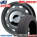 155/65R14 75Q TOYO TIRES OBSERVE GIZ3 NewCarrow スタッドレスタイヤホイール4本セット 【取付対象】