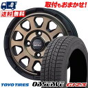 185/65R14 86Q TOYO TIRES OBSERVE GIZ3 MAD CROSS RANGER スタッドレスタイヤホイール4本セット 【取付対象】