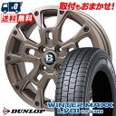 145/80R12 80/78N DUNLOP WINTER MAXX LV01 for VAN B-LUGNAS BRD スタッドレスタイヤホイール4本セット...