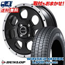 145/80R12 86/84N DUNLOP WINTER MAXX LV01 for VAN ROADMAX W0-7 スタッドレスタイヤホイール4本セット...