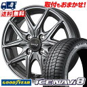 155/65R14 75Q Goodyear ICE NAVI8 SIBILLA NEXT F05 スタッドレスタイヤホイール4本セット 【取付対象】