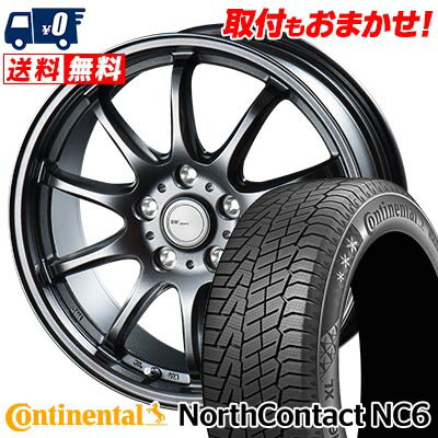 225/45R18 95T XL CONTINENTAL NorthContact NC6 BW-Sport ZT10 スタッドレスタイヤホイール4本セット 【取付対象】