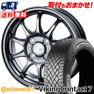 195/50R16 88T XL CONTINENTAL VikingContact7 CLAIRE ZT10 スタッドレスタイヤホイール4本セット 【取付対象】