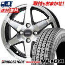155/80R12 88/87N BRIDGESTONE BLIZZAK VL10A Valette ANKRAY スタッドレスタイヤホイール4本セット 【取付...