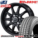 155/80R12 88/87N BRIDGESTONE BLIZZAK VL10A AZ sports RC-10 スタッドレスタイヤホイール4本セット 【取...