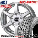 155/80R13 90/89N BRIDGESTONE BLIZZAK VL10A BISON BN-04 スタッドレスタイヤホイール4本セット 【取付対象】