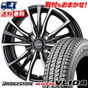 145/80R13 88/86N BRIDGESTONE BLIZZAK VL10A Chronus CH-110 スタッドレスタイヤホイール4本セット 【取付...
