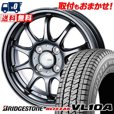145/80R13 88/86N BRIDGESTONE BLIZZAK VL10A CLAIRE ZT10 スタッドレスタイヤホイール4本セット 【取付対象】