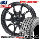 155/80R12 88/87N BRIDGESTONE BLIZZAK VL10A G-SPEED G-06 スタッドレスタイヤホイール4本セット 【取付対象...