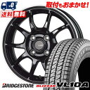 145/80R13 88/86N BRIDGESTONE BLIZZAK VL10A G-SPEED P-06 スタッドレスタイヤホイール4本セット 【取付対象...
