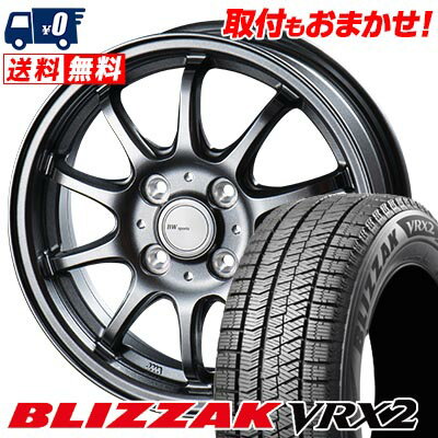 165/70R14 81Q BRIDGESTONE BLIZZAK VRX2 BW-Sport ZT10 スタッドレスタイヤホイール4本セット 【取付対象】