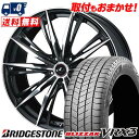 205/55R17 95Q XL BRIDGESTONE BLIZZAK VRX3 weds LEONIS GX X^bhX^CzC[4{Zbg ytΏہz