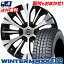 215/65R16 98Q DUNLOP WINTER MAXX 02 WM02 D.A.D BARDICHE スタッドレスタイヤホイール4本セット for 200系ハイエース【取付対象】