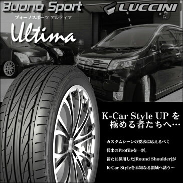 165/40R16 73V XL LUCCINI ルッチーニ Buono Ultima ヴォーノ ウルティマ weds Krenze Acuerdo 774EVO ウェッズ クレンツェ アクエルド 774EVO サマータイヤホイール4本セット