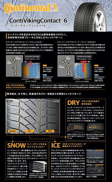 225/55R18 CONTINENTAL コンチネンタル ContiVikingContact6 SUV コンチバイキングコンタクト6 SUV DIAVOLETTO VALENTINA ディアヴォレット ヴァレンティーナ スタッドレスタイヤホイール4本セット