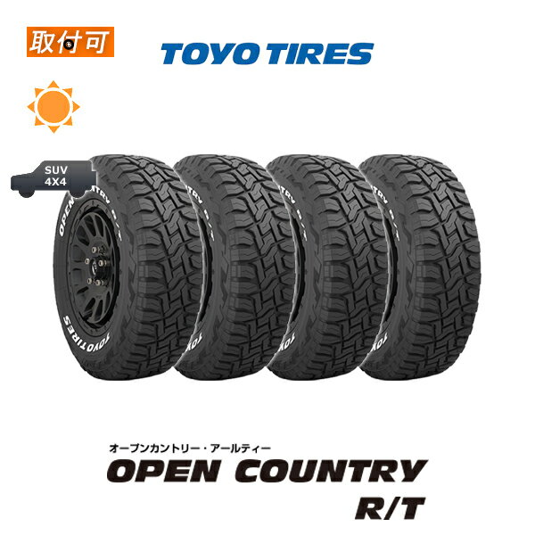 【P最大15倍！買い回らなくても！OM】【取付対象】送料無料 OPEN COUNTRY R/T 285/60R18 116Q 4本セット 新品夏タイヤ トーヨータイヤ TOYO TIRES RWL レイズドホワイトレター オープンカントリーRT