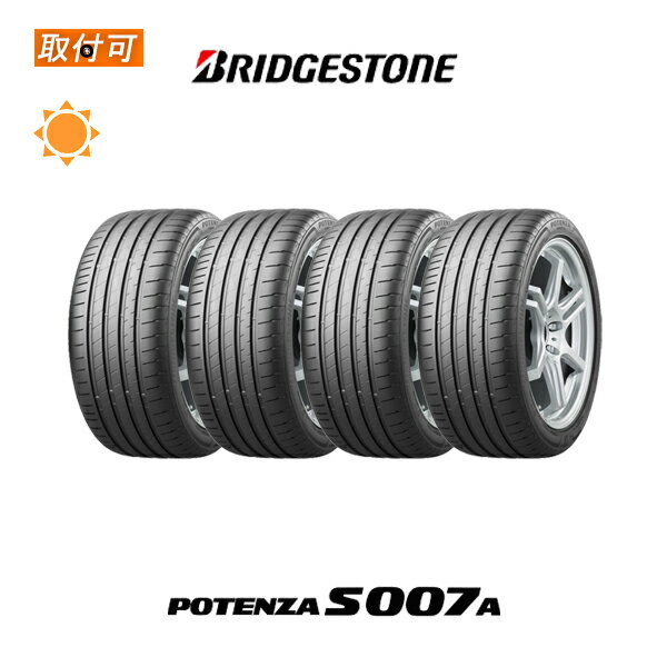 【P最大24倍！買い回らなくても！OM】【取付対象】送料無料 POTENZA S007A 225/40R18 92Y XL 4本セット 新品夏タイヤ ブリヂストン BRIDGESTONE ポテンザ