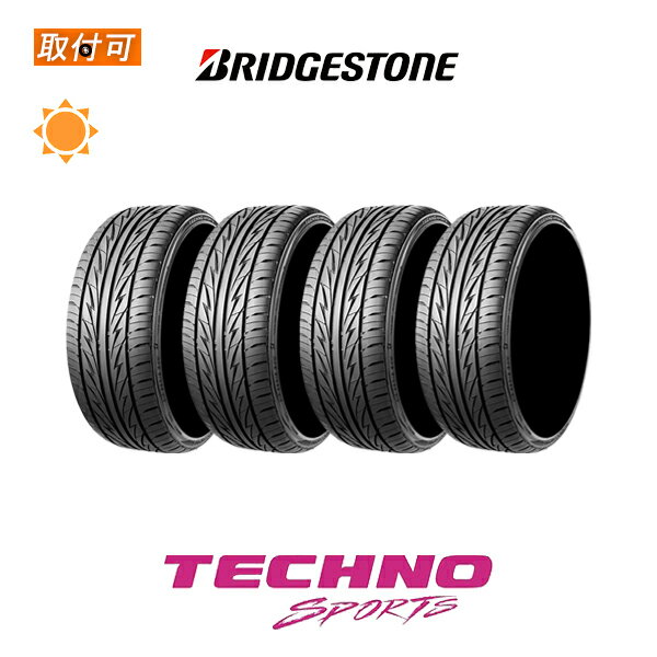 【P最大4倍以上 18の日】【補償対象 取付対象】送料無料 TECHNO SPORTS 215/40R18 89W XL 4本セット 新品夏タイヤ ブリヂストン BRIDGESTONE テクノ スポーツ