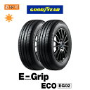 【補償対象 取付対象】送料無料 EfficientGrip ECO EG02 155 65R14 75S 2本セット 新品夏タイヤ グッドイヤー Goodyear エフィシェントグリップ エコ E-Grip イーグリップ