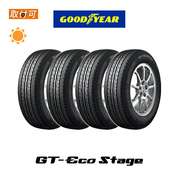 【P最大15倍！買い回らなくても！OM】【補償対象 取付対象】送料無料 GT-EcoStage 205/60R15 91H 4本セット 新品夏タイヤ グッドイヤー Goodyear エコステージ