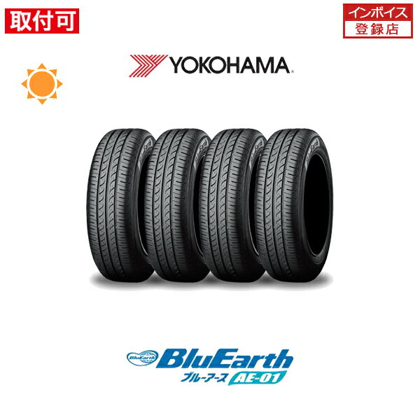 y0̕t30Izy⏞Ώ tΏہz BluEarth AE-01 155/70R13 75S 4{Zbg Viă^C Rn} YOKOHAMA u[A[X AE01