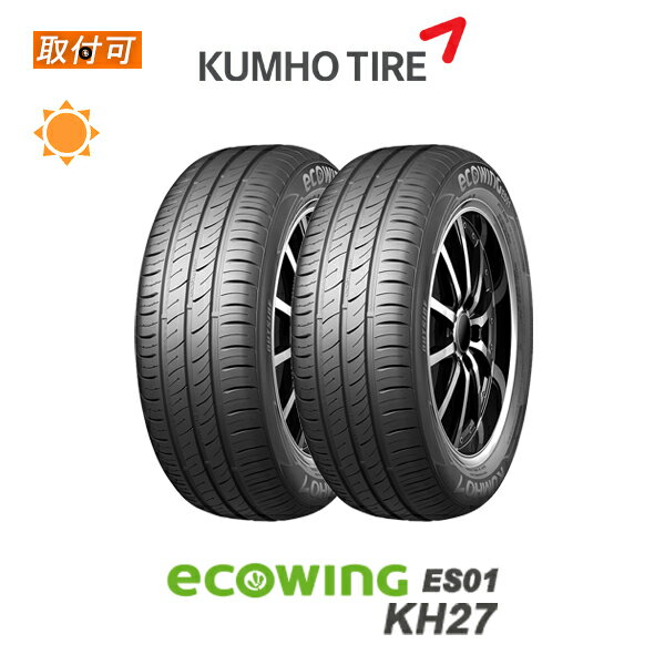 【取付対象】送料無料 エコウィング ES01 KH27 205/65R16 95W ★ ☆ BMW承認タイヤ 2本セット 新品夏タイヤ クムホ KUMHO ECOWING