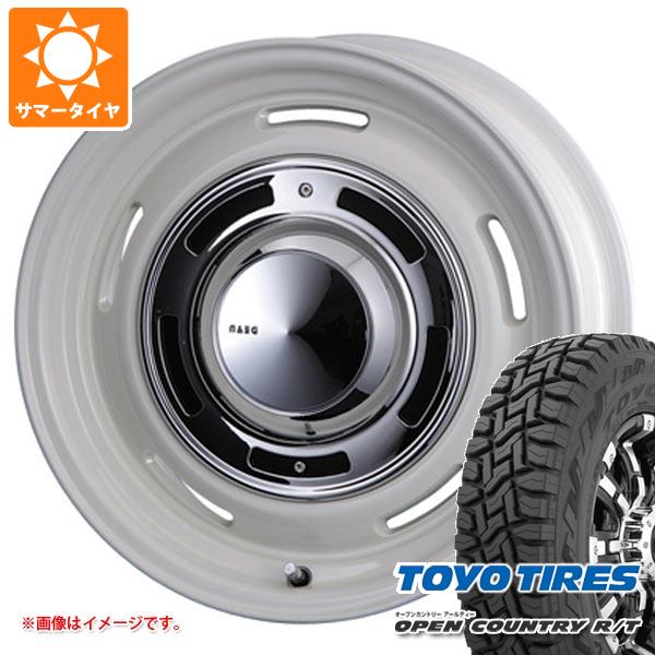 【タイヤ交換対象】エクリプスクロス GK系用 サマータイヤ トーヨー オープンカントリー R/T 225/65R17 102Q ブラックレター クリムソン ディーンクロスカントリー 7.0-17 タイヤホイール4本セット