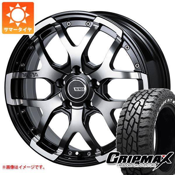 【タイヤ交換対象】ミツビシ エクリプスクロス GK系用 サマータイヤ グリップマックス マッドレイジ R/T MAX LT225/70R16 102/99R ホワイトレター SSR ディバイド ZS 7.0-16 タイヤホイール4本セット