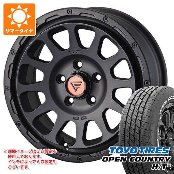 【タイヤ交換対象】ミツビシ エクリプスクロス GK系用 サマータイヤ トーヨー オープンカントリー H/T2 225/65R17 102H ホワイトレター デルタフォース オーバル 7.0-17 タイヤホイール4本セット