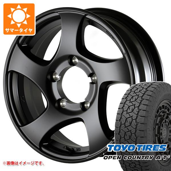 【タイヤ交換対象】ジムニー用 サマータイヤ トーヨー オープンカントリー A/T3 175/80R16 91S ドゥオール CST ゼロワンハイパー JL 5.5-16 タイヤホイール4本セット