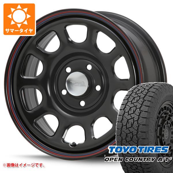 【タイヤ交換対象】RAV4 50系用 サマータイヤ トーヨー オープンカントリー A/T3 245/70R16 111T XL MLJ デイトナ SS 7.0-16 タイヤホイール4本セット