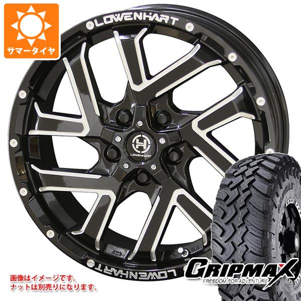 【タイヤ交換対象】CX-5 KE/KF系用 サマータイヤ グリップマックス マッドレイジ M/T LT235/70R16 106Q ホワイトレター レーベンハート GXL206 7.0-16 タイヤホイール4本セット