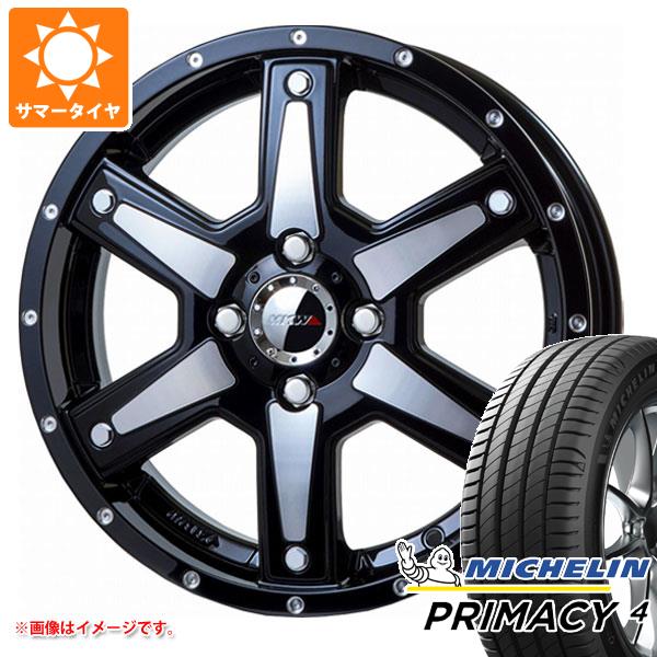 【タイヤ交換対象】アトレーワゴン S300系用 サマータイヤ ミシュラン プライマシー4 165/65R15 81T MKW MK-56 4.5-15 タイヤホイール4本セット