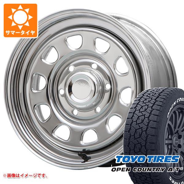 【タイヤ交換対象】ハイエース 200系用 2025年製 サマータイヤ トーヨー オープンカントリー A/T3 215/65R16C 109/107R ホワイトレター MLJ デイトナ SS 7.0-16 タイヤホイール4本セット